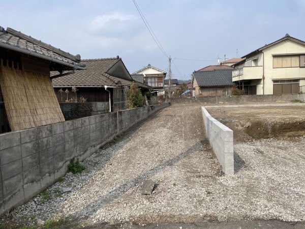 鹿児島市草牟田、土地の画像です