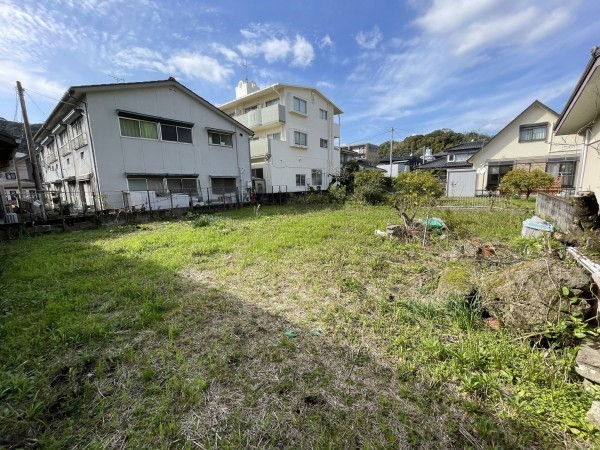 鹿児島市田上、土地の画像です