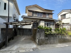 鹿児島市田上台、土地の画像です