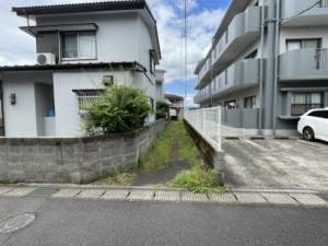 鹿児島市紫原、土地の画像です