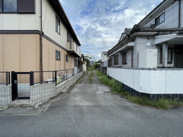 鹿児島市田上、土地の画像です