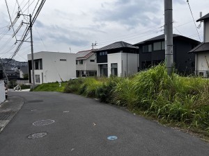 鹿児島市草牟田、土地の画像です