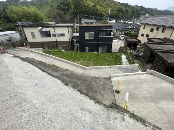 鹿児島市田上、土地の画像です