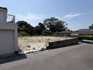 鹿児島市明和、土地の画像です
