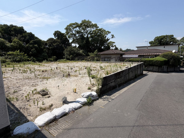 鹿児島市明和、土地の画像です