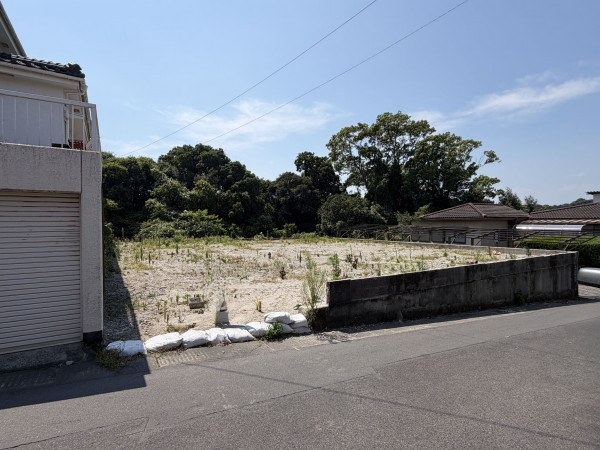 鹿児島市明和、土地の画像です