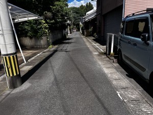 鹿児島市紫原、土地の画像です