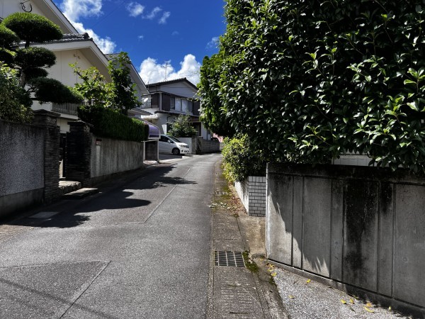 鹿児島市紫原、土地の画像です