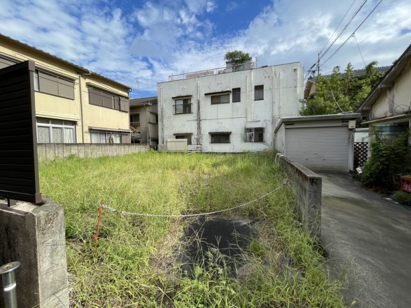 鹿児島市田上、土地の画像です