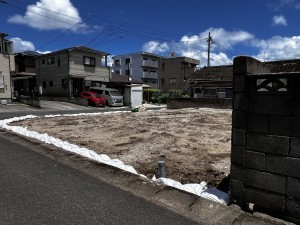 鹿児島市紫原、土地の画像です