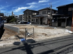 鹿児島市紫原、新築一戸建ての画像です