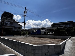 鹿児島市紫原、新築一戸建ての画像です