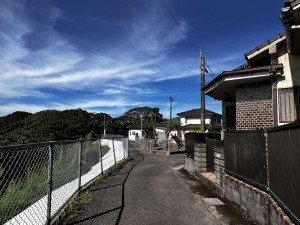 鹿児島市明和、土地の画像です