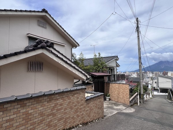 鹿児島市常盤、土地の画像です