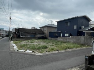 鹿児島市紫原、土地の画像です