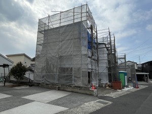 鹿児島市紫原、新築一戸建ての画像です
