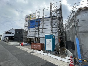 鹿児島市紫原、新築一戸建ての画像です