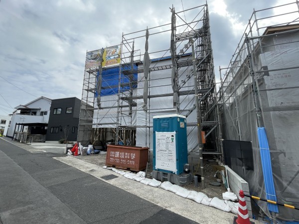 鹿児島市紫原、新築一戸建ての画像です