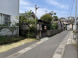 鹿児島市草牟田、土地の画像です