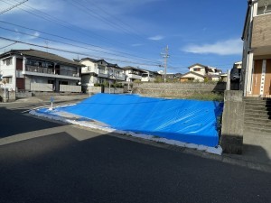 鹿児島市武岡、土地の画像です