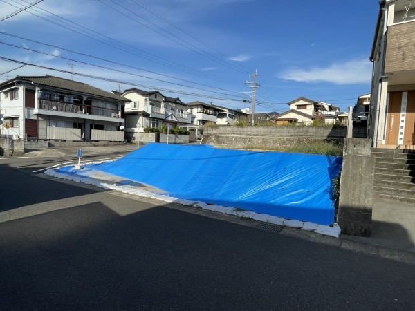 鹿児島市武岡、土地の画像です