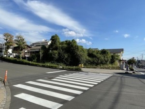 鹿児島市武岡、土地の画像です