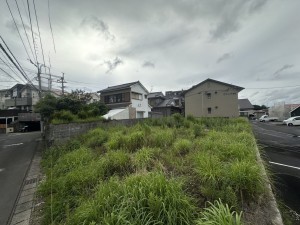 鹿児島市紫原、土地の画像です