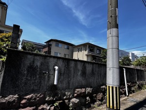 鹿児島市紫原、土地の画像です