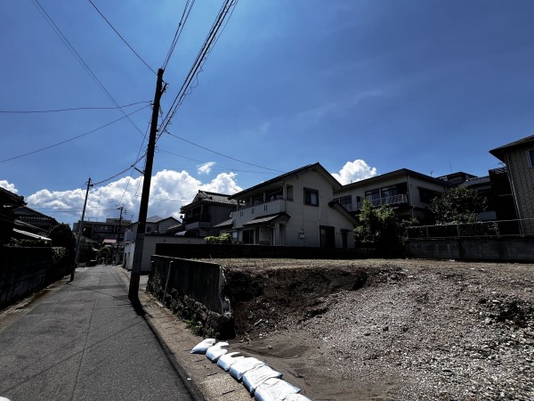 鹿児島市紫原、土地の画像です