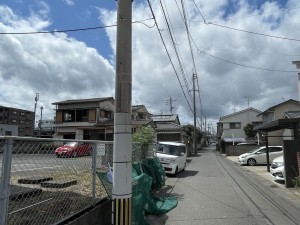 鹿児島市紫原、土地の画像です