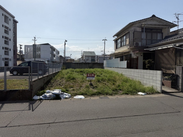 鹿児島市紫原、土地の画像です