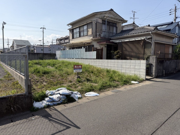 鹿児島市紫原、土地の画像です