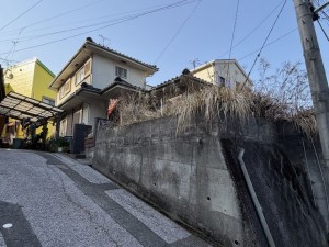 鹿児島市宇宿、土地の画像です