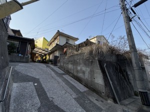 鹿児島市宇宿、土地の画像です