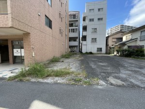 鹿児島市上之園町、土地の画像です