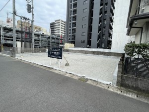 鹿児島市上之園町、土地の画像です