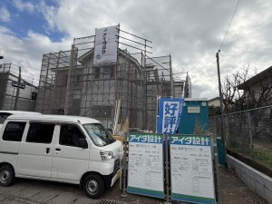 鹿児島市下荒田、新築一戸建ての画像です