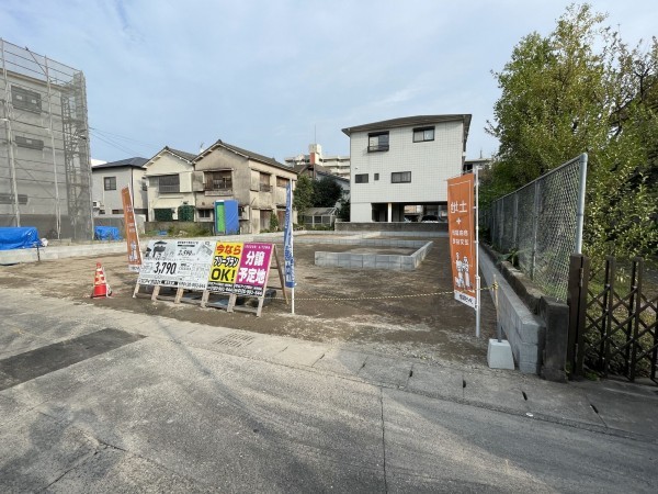鹿児島市下荒田、新築一戸建ての画像です