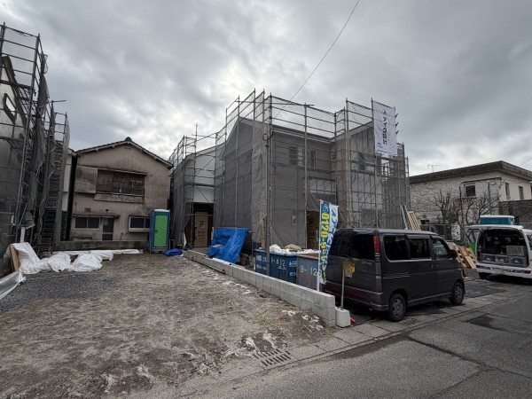 鹿児島市下荒田、新築一戸建ての画像です