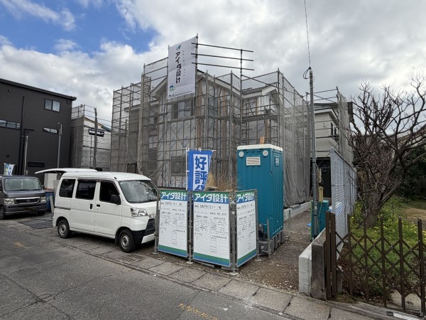 鹿児島市下荒田、新築一戸建ての画像です