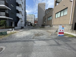 鹿児島市西田、土地の画像です