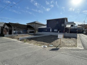 鹿児島市紫原、新築一戸建ての画像です