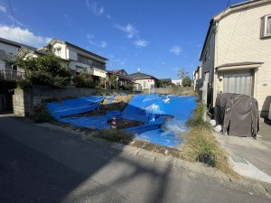 鹿児島市紫原、土地の画像です