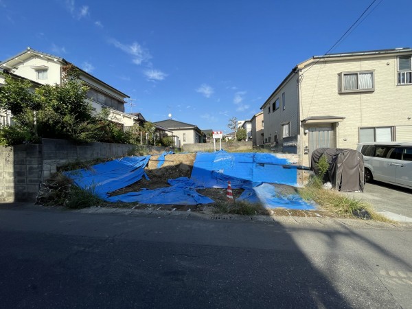 鹿児島市紫原、土地の画像です