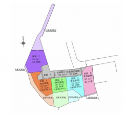 鹿児島市紫原、土地の間取り画像です