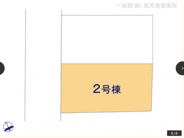 鹿児島市明和、新築一戸建ての画像です