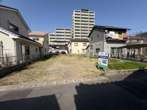 鹿児島市宇宿、土地の画像です