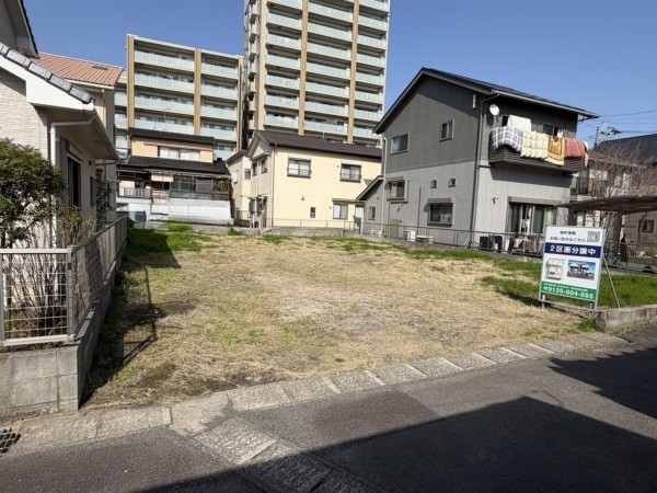 鹿児島市宇宿、土地の画像です