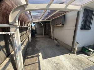 鹿児島市宇宿、土地の画像です