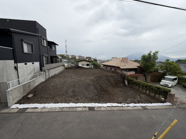 鹿児島市紫原、土地の画像です